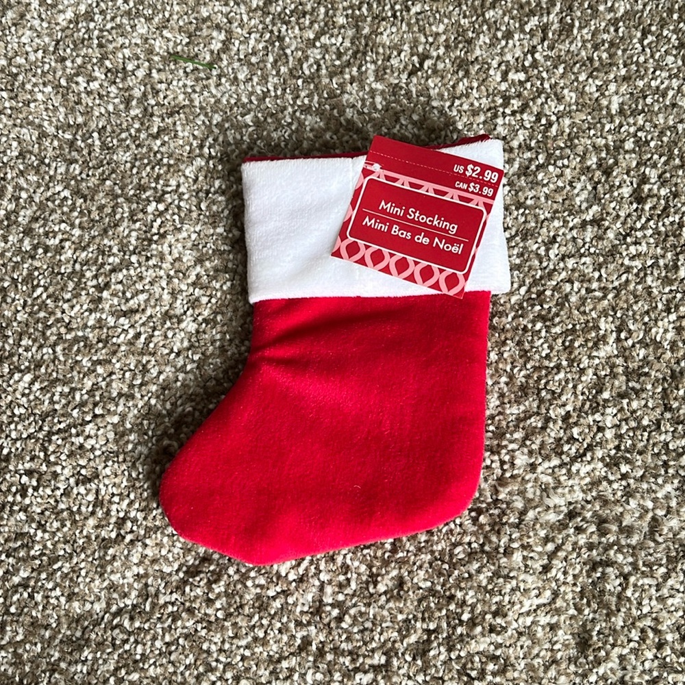 Monogram Mini Stocking Set - Picture 3 of 9